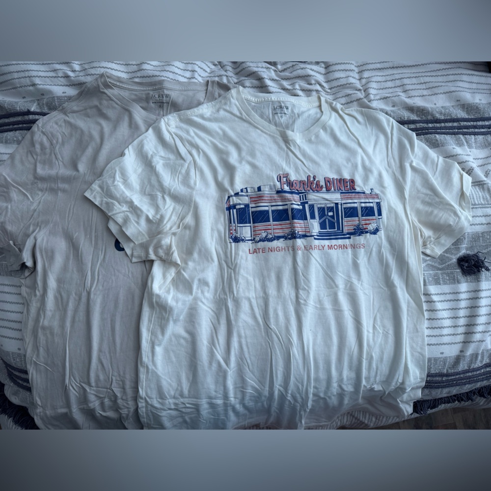 Set of 2 J. Crew Graphic Tees